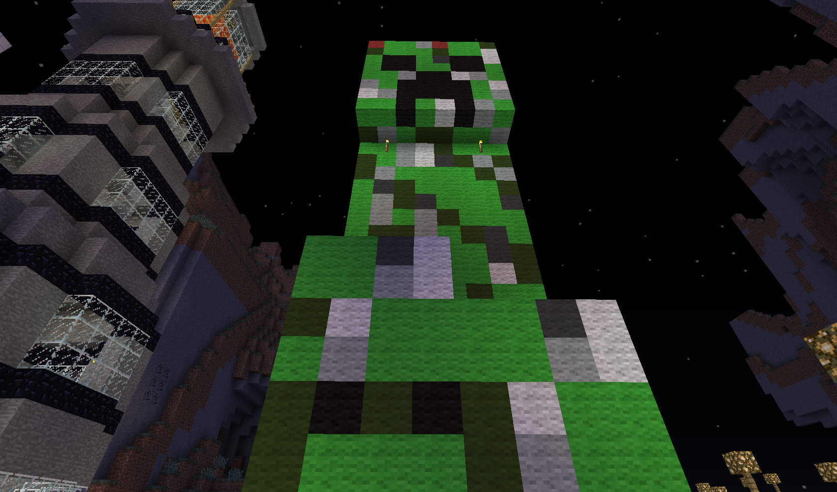 Minecraft - wielki creeper