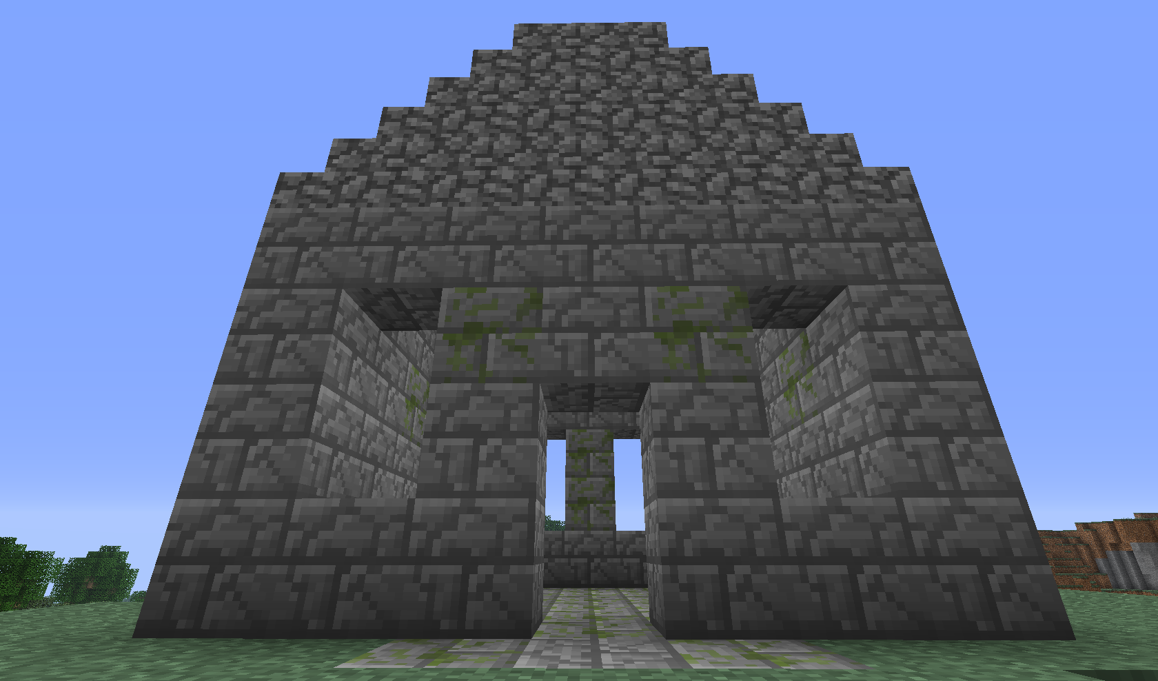 Minecraft - stara i zniszczona chata