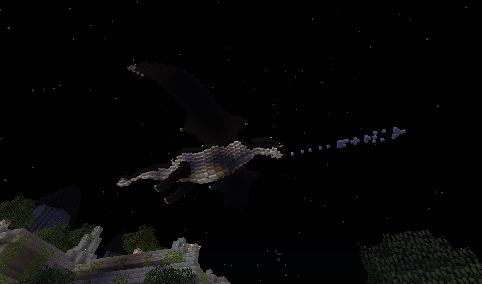 Minecraft - smok