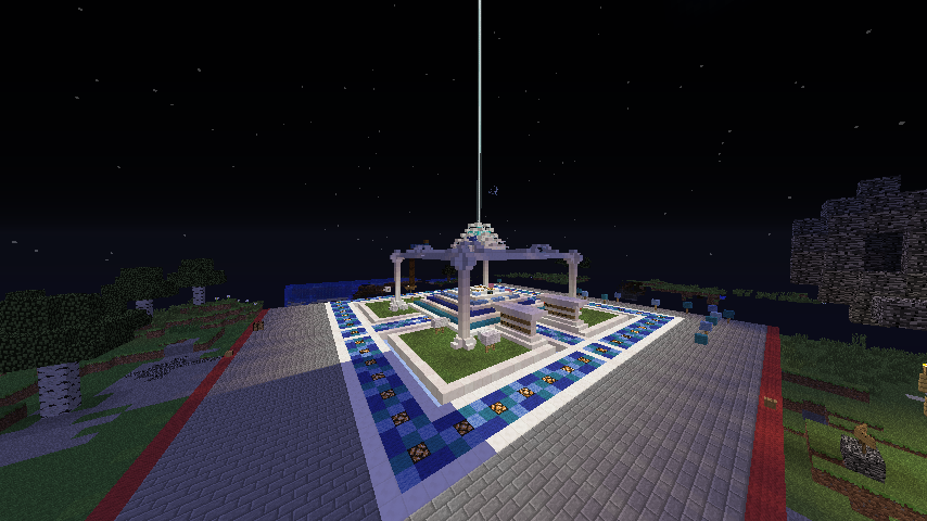 Spawn Servera. Tu właśnie gracz zaczyna swoją wspaniałą przygodę.
