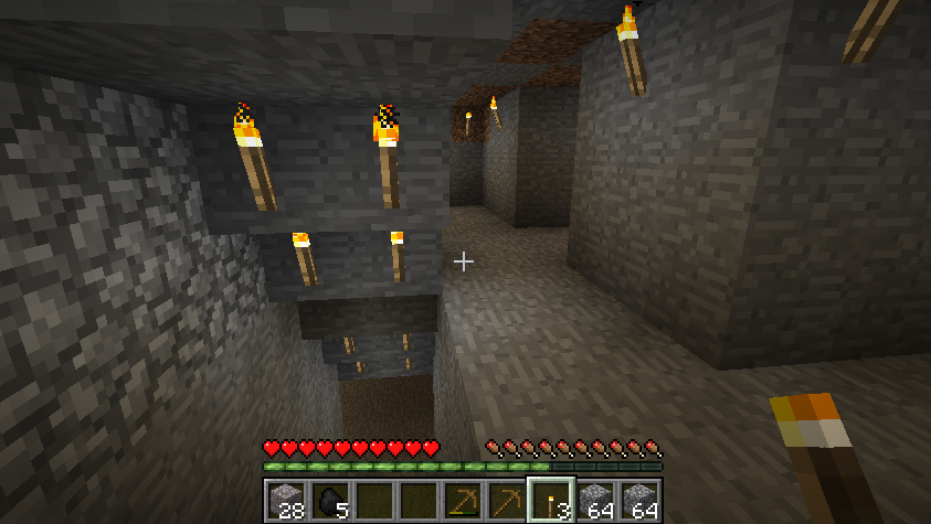 Minecraft, pierwsza kryjówka ujęcie #2