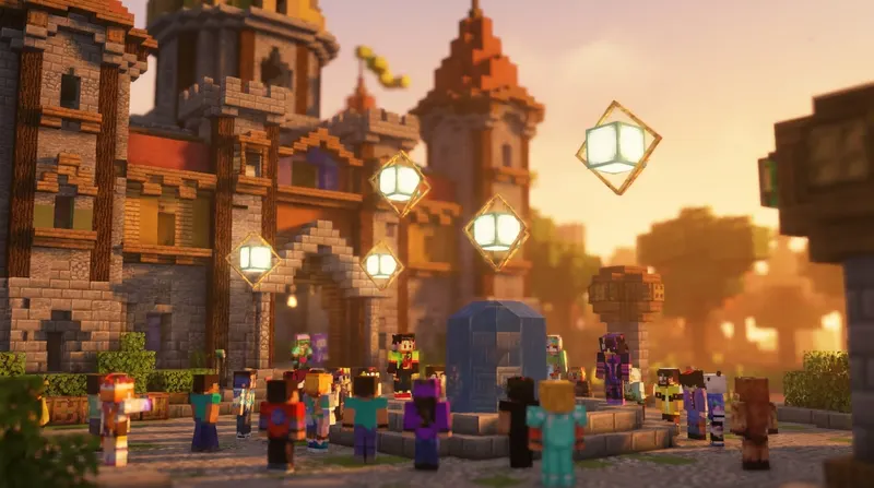Fajne serwery minecraft z kolorowymi budowlami i aktywnymi graczami