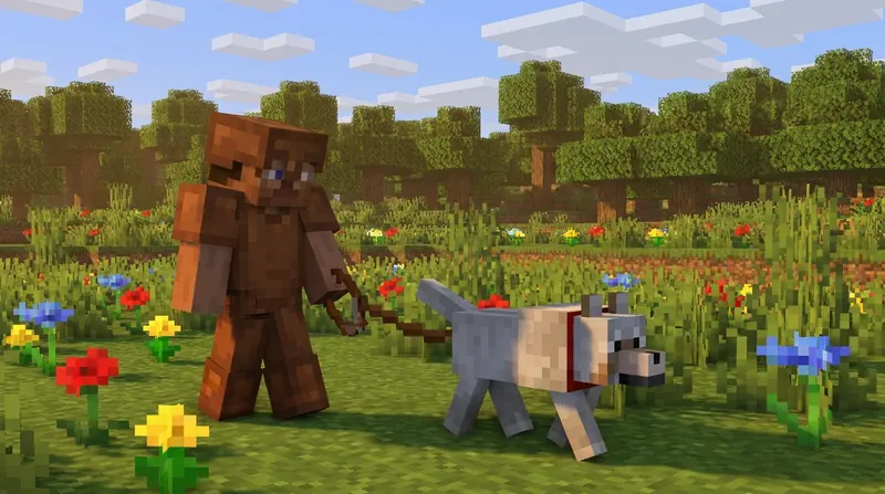 Crafting smyczy w Minecraft - przepis na stole rzemieślniczym ze slimem i nitkami
