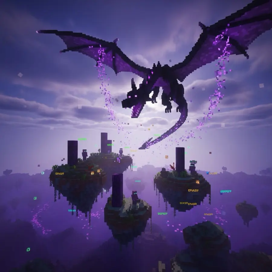 Serwer Minecraft Serwer/ — ilustracja