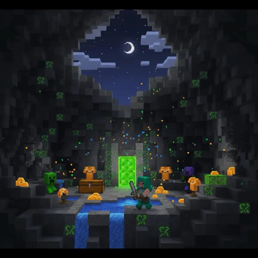 Microsoft kupił Minecrafta za 8 miliardów. Notch publikuje szokujący list — grafika towarzysząca artykułowi Microsoft kupił Minecrafta za 8 miliardów. Notch publikuje szokujący list — ilustracja Minecraft