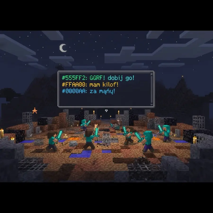 Serwery Minecraft 1.8.8 — klasyk PvP — grafika towarzysząca artykułowi Serwery Minecraft 1.8.8 — klasyk PvP — ilustracja Minecraft