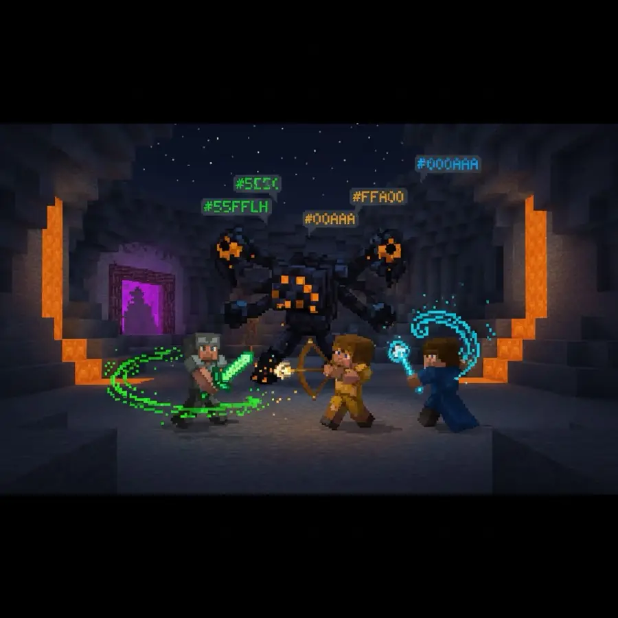 Darmowe serwery Minecraft 2026 — ilustracja Minecraft