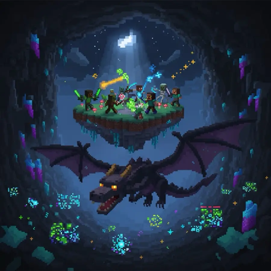 Minecraft - największe i najpopularniejsze serwery 0 — ilustracja Minecraft