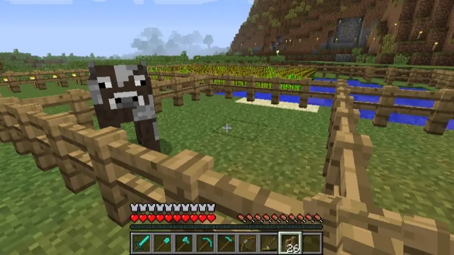 Ilustracja: minecraft 126 minecraft 126 — MineStart #7 Poradnik początkującego. Hodowla zwierząt Poradnik Minecraft
