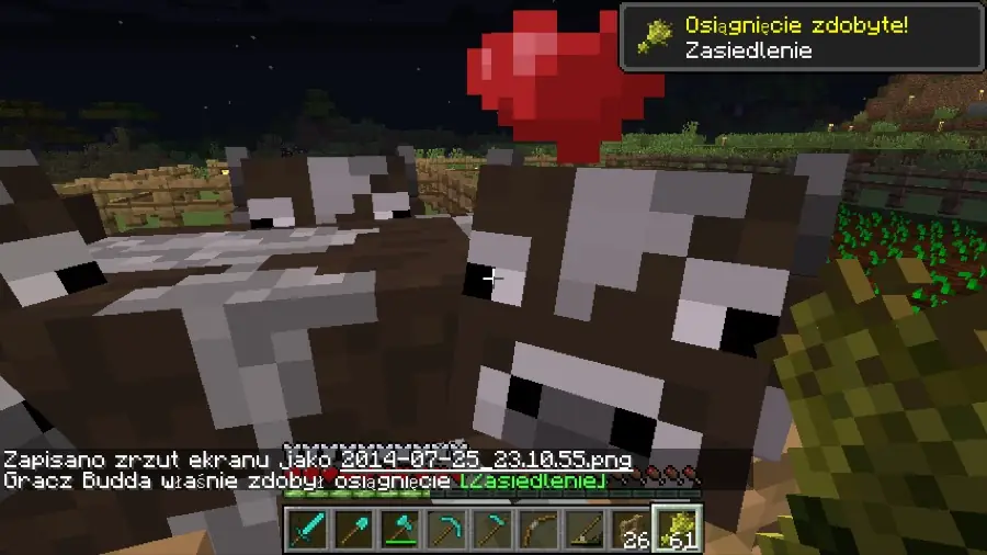 Ilustracja: minecraft 132 minecraft 132 — MineStart #7 Poradnik początkującego. Hodowla zwierząt Poradnik Minecraft
