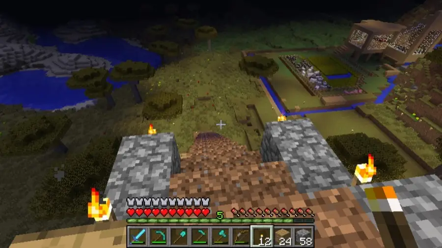 Ilustracja: minecraft 272 minecraft 272 — MineStart #14 Poradnik początkującego. Odwiedziny w piekle Nether Poradnik