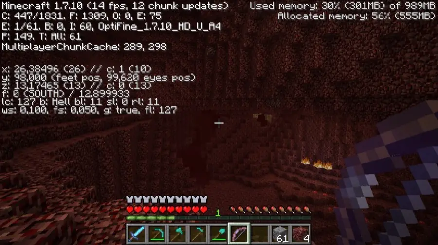 Ilustracja: minecraft 280 minecraft 280 — MineStart #14 Poradnik początkującego. Odwiedziny w piekle Nether Poradnik