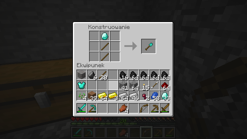 Ilustracja: minecraft 83 minecraft 83 — MineStart #4 Tworzenie i używanie diamentowego ekwipunku. Poradnik Minecraft