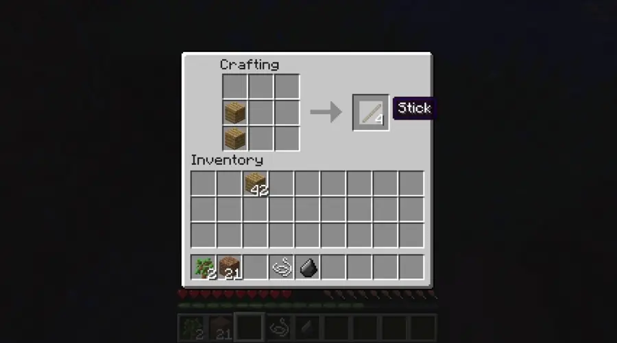 999 minecraft crafting kije — Minecraft pierwsza noc, czyli jak zacząć grać Poradnik Minecraft